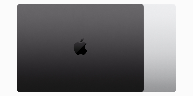 Tuỳ chọn màu Space Black trên MacBook Pro 16 inch M3 Pro 2023 